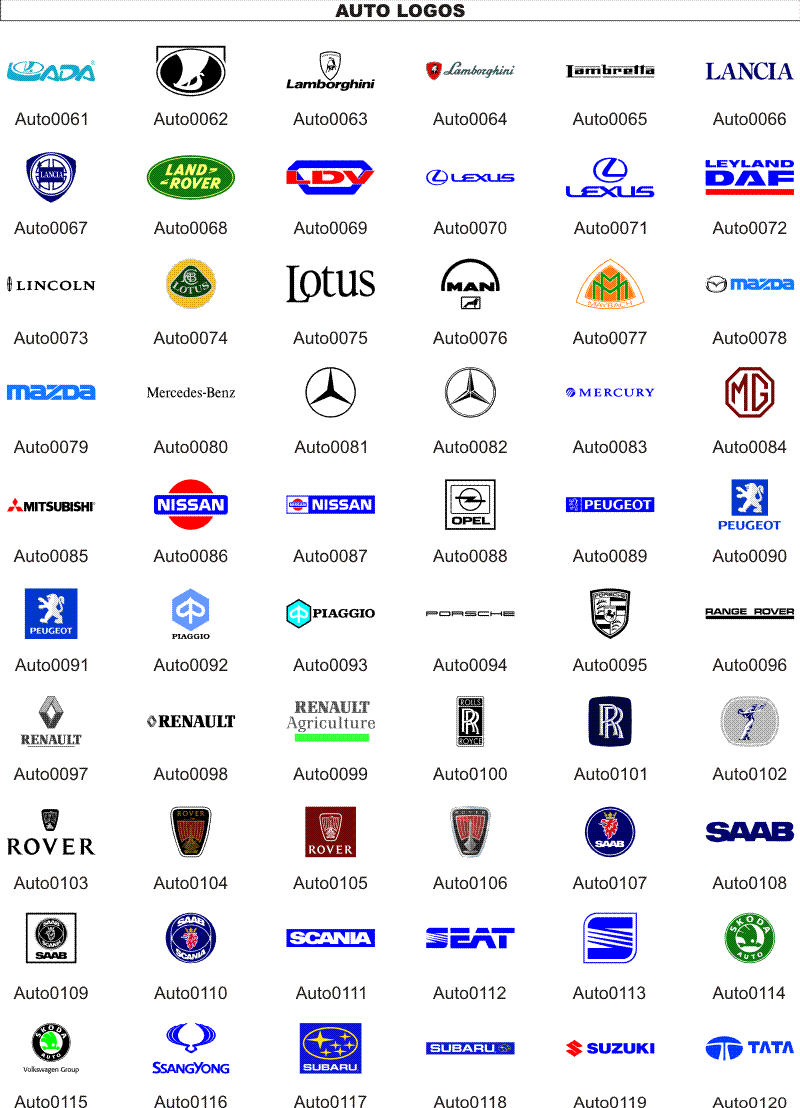 Logos Und Embleme Der Automarken Billigstautos Com Billige Autos Infos News