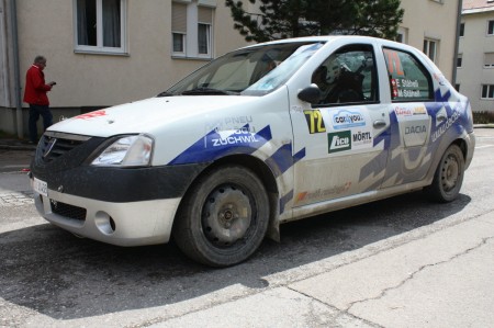 Lavanttal Rallye 2013 Dacia Logan Stäheli