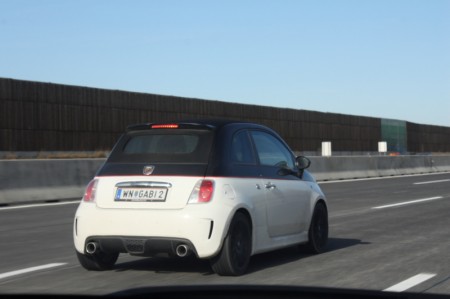 Fiat 500 Abarth Seite