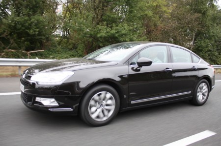 Citroen C5 Autobahn Frankreich