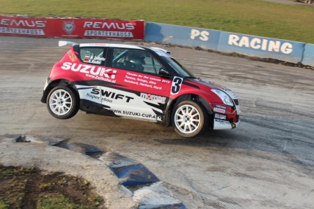 Martin Zellhofer mit dem Suzuki Swift