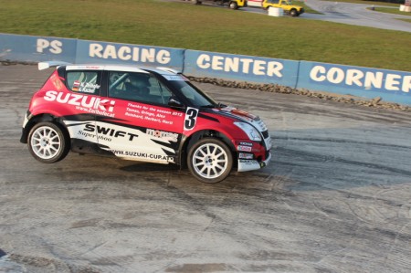 Martin Zellhofer mit dem Suzuki Swift