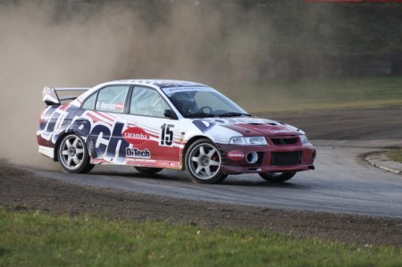 Race of Austrian Champions 2012 Mitsubishi Lancer Evo Beppo Harrach