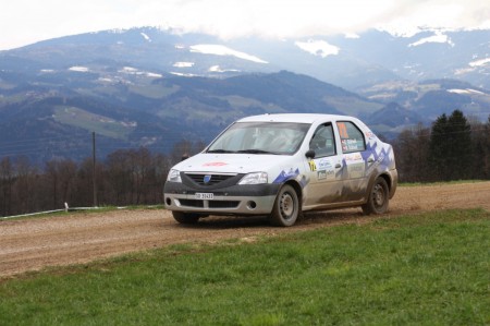 Lavanttal Rallye 2013 Dacia Logan Erich Monika Stäheli