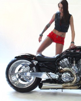 Motomotion 2013 Custom Bike Show Girl Foto