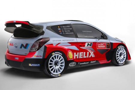 Hyundai i20 WRC Heck