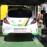 Rebenland Rallye 2014 Opel Corsa OPC Service