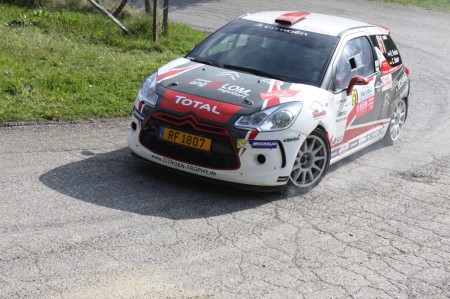 Lavanttal Rallye 2014 Citroen Racing Trophy Citroen DS3 Ronny Foxius SP5