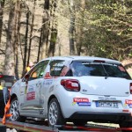 Lavanttal Rallye 2014 Citroen Racing Trophy Citroen Cup DS3 Michael Wolters Unfall Crash Schaden SP 8