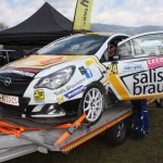 Lavanttal Rallye 2014 Opel Corsa OPC Rallye Cup Service