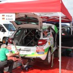 Lavanttal Rallye 2014 Citroen Racing Trophy Citroen DS3 Service Knof Stein 