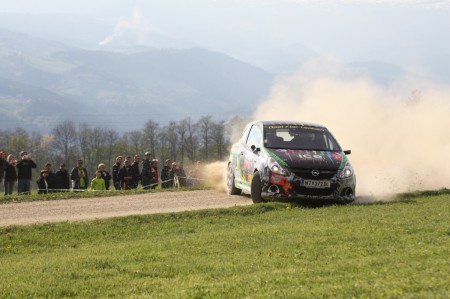 Lavanttal Rallye 2014 Opel Corsa OPC Rallye Cup Daniel Zieser Wögerer SP 11