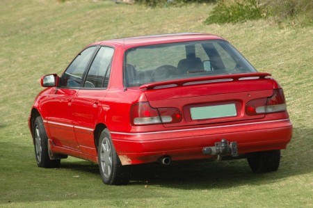 Red car