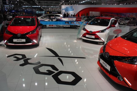 Vienna Autoshow 2015 Toyota Aygo