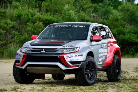 Mitsubishi Allrad Rallye Raid Auto