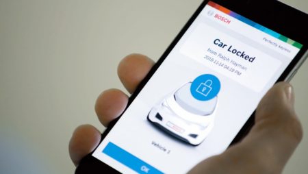 Bosch Smartphone Fingerabdruck keyless entry